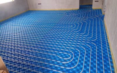 Sistema climatización radiante según norma UNE EN 1264-4