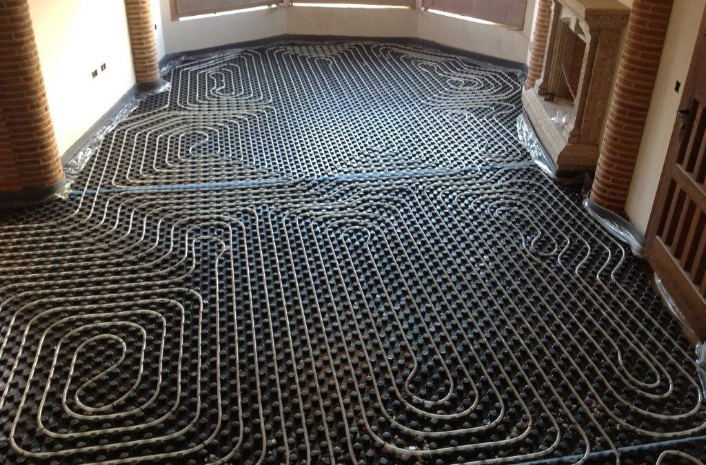 Instalación y mantenimiento de suelo radiante